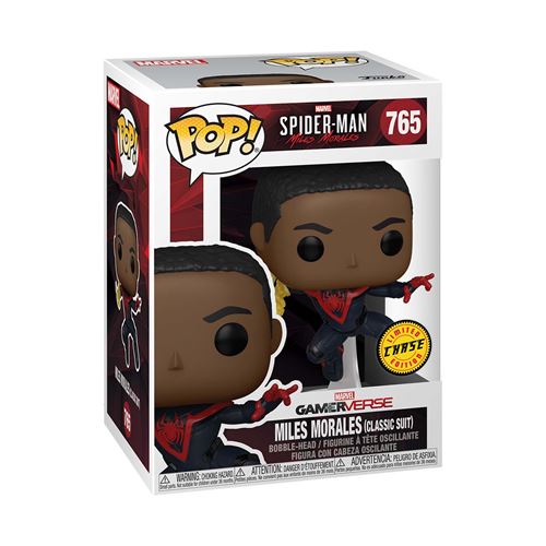 Figurine Funko Pop Games Miles Morales Miles Classic with chase Modèle aléatoire État correct - Funko reconditionné disponible sur Fnac
