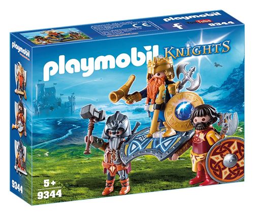 Acheter Playmobil Knights 9344 Le roi nain État correct - 36,49 € Playmobil Knights 9344 Le roi nain État correct - Playmobil reconditionné disponible sur Fnac