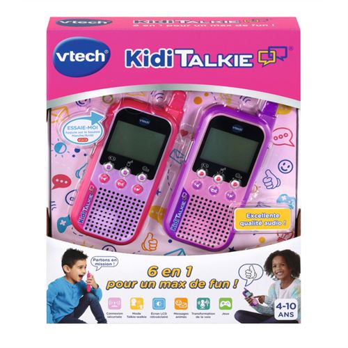 Acheter Kidi Talkie Vtech Rose État correct - 37,95 € Kidi Talkie Vtech Rose État correct - VTech reconditionné disponible sur Fnac