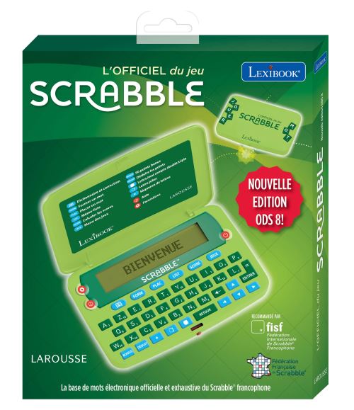Dictionnaire électronique Lexibook Scrabble Nouvelle édition ODS8 État correct - Lexibook reconditionné disponible sur Fnac