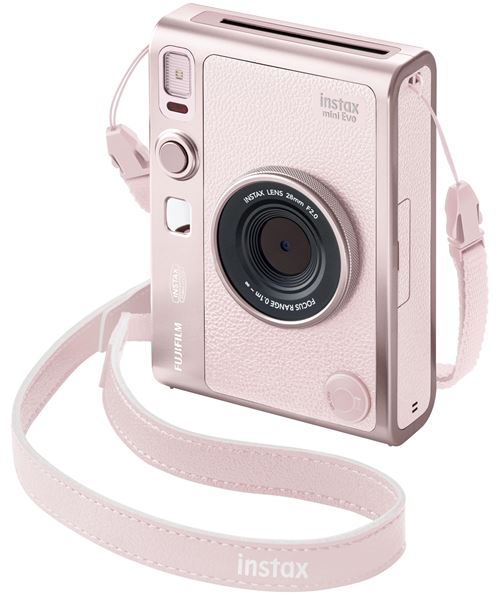 Appareil photo Instantané Fujifilm Instax Mini EVO Rose État correct - Fujifilm reconditionné disponible sur Fnac