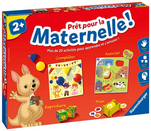 Jeu découverte Ravensburger Prêt pour la maternelle État correct - Ravensburger reconditionné disponible sur Fnac