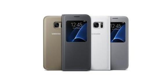 Etui Samsung S View Noir pour Galaxy S7 Edge État correct - Samsung reconditionné disponible sur Fnac