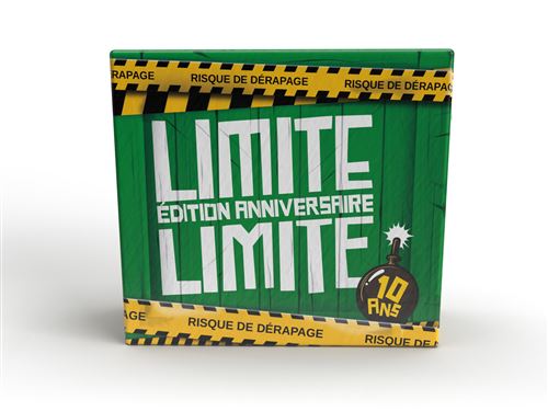 Jeu d’ambiance 505 Games Limite Limite Anniversaire 10 ans État correct - 505 Games reconditionné disponible sur Fnac