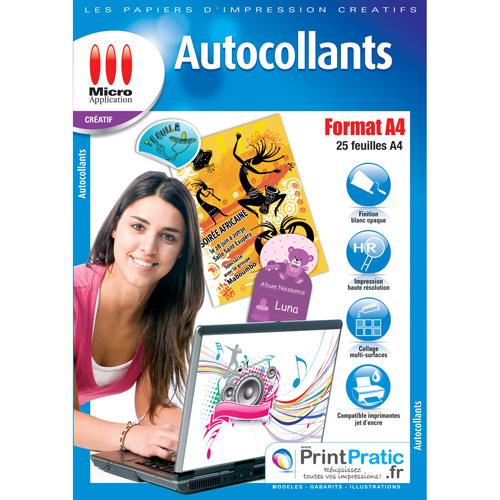 Acheter Micro Application autocollant A4 État correct - 16,00 € Micro Application autocollant A4 État correct - Micro Application reconditionné disponible sur Fnac