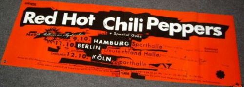 Red Hot Chili Peppers - 60x170 cm - AFFICHE / POSTER État correct - N/A reconditionné disponible sur Fnac