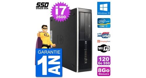Acheter Pc hp 8200 elite sff intel i7-2600 ram 8go ssd 120go windows 10 wifi État correct - 319,00 € Pc hp 8200 elite sff intel i7-2600 ram 8go ssd 120go windows 10 wifi État correct - N/A reconditionné disponible sur Fnac