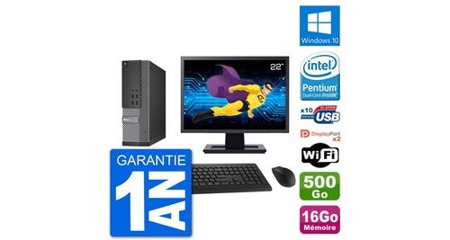 Acheter Pc dell 7020 sff ecran 22"" g3220 ram 16go disque dur 500go windows 10 wifi État correct - 329,00 € Pc dell 7020 sff ecran 22"" g3220 ram 16go disque dur 500go windows 10 wifi État correct - N/A reconditionné disponible sur Fnac