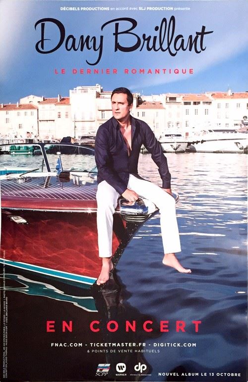 Dany Brillant - 40x60 cm - AFFICHE / POSTER État correct - N/A reconditionné disponible sur Fnac