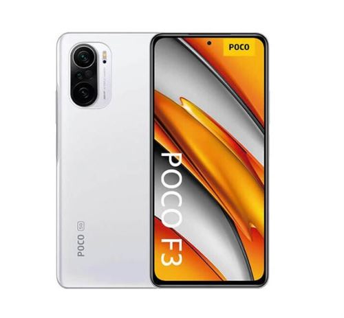 Xiaomi POCO F3 - 5G smartphone - double SIM - RAM 6 Go / Mémoire interne 128 Go - écran OEL - 6.67"" - 2400 x 1080 pixels (120 Hz) - 3 x caméras arrière 48 MP, 8 MP, 5 MP - front camera 20 MP - blanc État correct - N/A reconditionné disponible sur Fnac