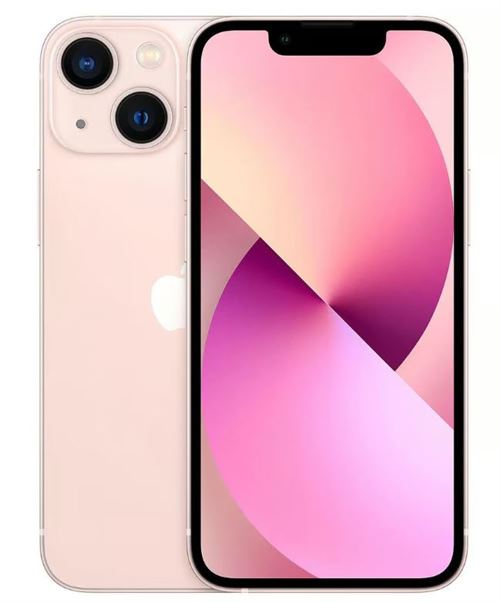 Apple iPhone 13 Mini 5,4''256 Go rose Reconditionné Nouvelle batterie - État correct N/A sur Fnac