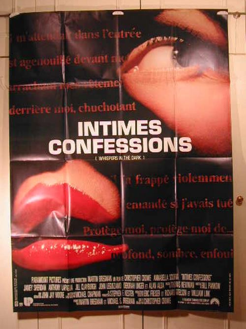 Intimes Confessions - affiche pliée - 116x158 cm - AFFICHE / POSTER - État correct N/A sur Fnac