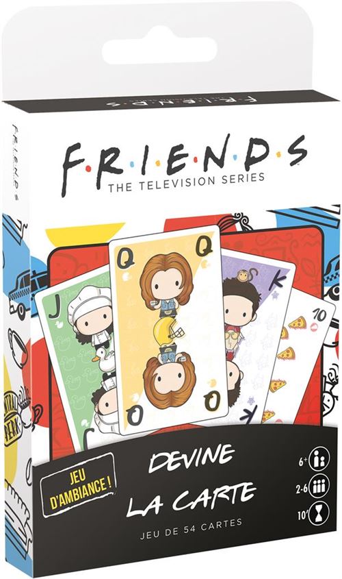 Acheter Jeu d’ambiance Asmodee Devine la Carte Friends État correct - 16,00 € Jeu d’ambiance Asmodee Devine la Carte Friends État correct - Asmodee reconditionné disponible sur Fnac