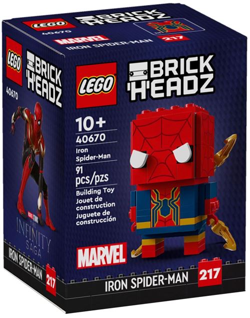 LEGO® BrickHeadz™ 40670 Marvel Iron Spider-Man État correct - N/A reconditionné disponible sur Fnac