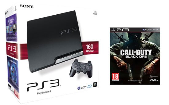 Console PS3 Slim 160 Go + Call of Duty Black Ops – Console Playstation 3 Sony État correct - Sony reconditionné disponible sur Fnac