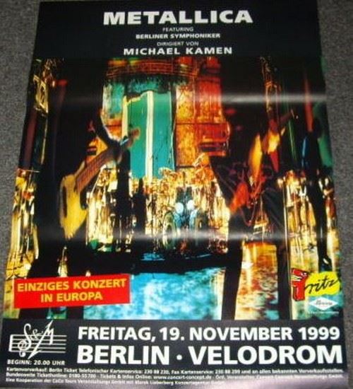 Metallica - 85x120 cm - AFFICHE / POSTER État correct - N/A reconditionné disponible sur Fnac