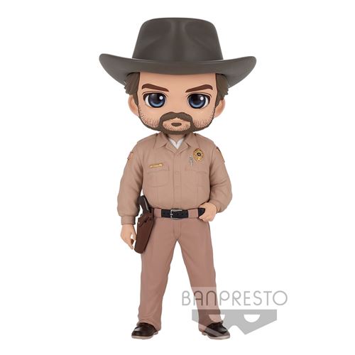 Stranger things - figurine q posket hopper 15 cm État correct - Banpresto reconditionné disponible sur Fnac