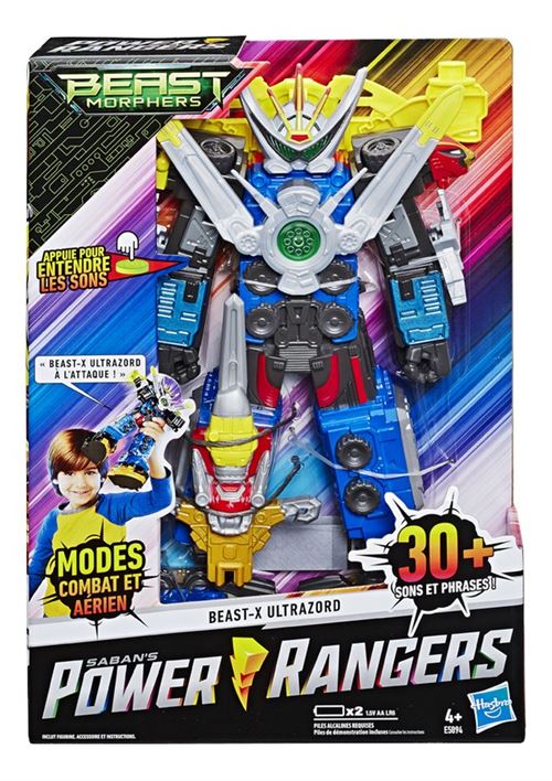 Figurine Power Rangers Beast Morphers Beast-X Ultrazord État correct - Power Rangers reconditionné disponible sur Fnac