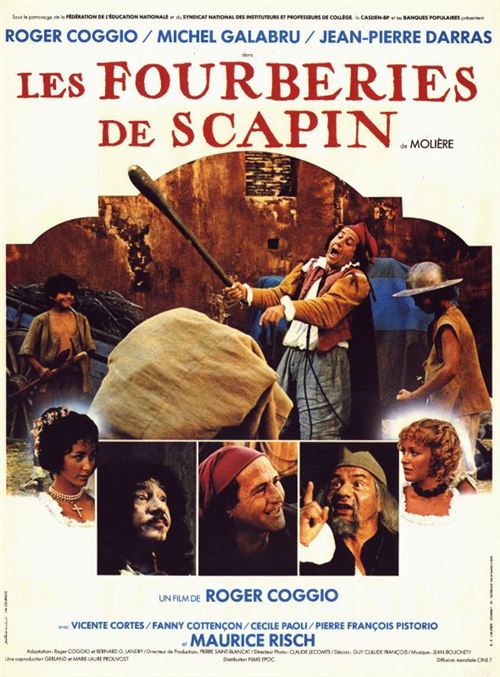 Les Fourberies de Scapin - 1981 - Roger Coggio - Michel GALABRU - 40x60cm - Affiche État correct - N/A reconditionné disponible sur Fnac