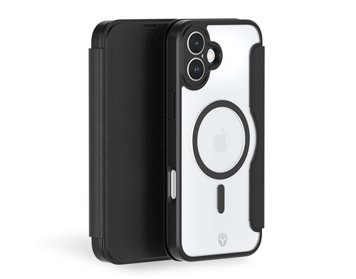 Etui Folio Renforcé Forcecase compatible MagSafe pour iPhone 16 Noir État correct - N/A reconditionné disponible sur Fnac