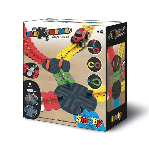 Set d'accessoires Smoby FleXtreme Multi-circuits État correct - Smoby reconditionné disponible sur Fnac