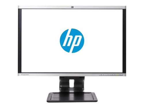 HP Compaq LA2405x - Écran LED - 24"" - 1920 x 1200 @ 60 Hz - TN - 250 cd/m² - 1000:1 - 5 ms - DVI-D, VGA, DisplayPort - noir, aluminium brossé État correct - Hewlett-Packard reconditionné disponible sur Fnac