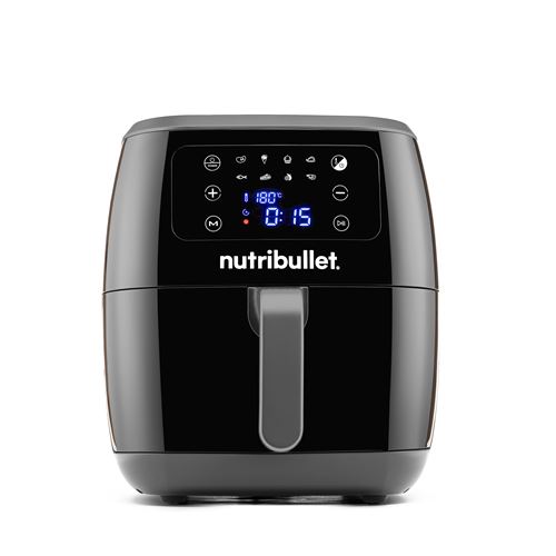 Friteuse sans huile Nutribullet XXL Digital Air Fryer NBA071B 1800 W Noir et Gris - État correct NutriBullet sur Fnac