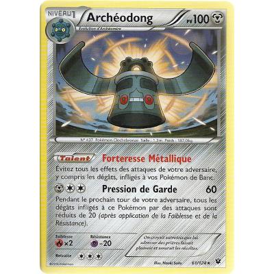 Carte Pokemon - XY10 - Impact des Destins - Archéodong - PV 100 - 61/124 - Rare - VF État correct - Asmodee reconditionné disponible sur Fnac