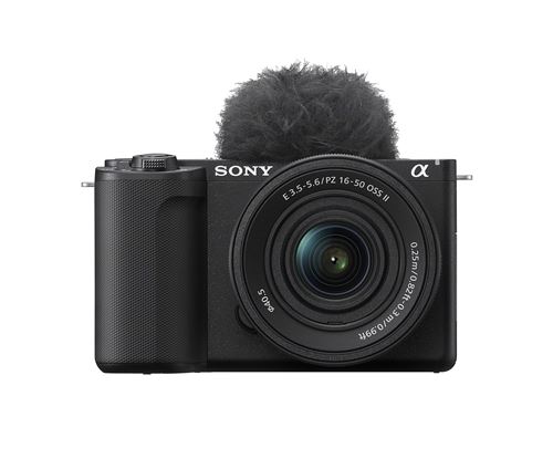 Pack Appareil photo hybride Sony ZV-E10 II Noir + 16-50mm f/3.5- 36 OSS II État correct - Sony reconditionné disponible sur Fnac