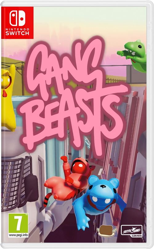 Gang Beasts Nintendo Switch - État correct Just for Games sur Fnac