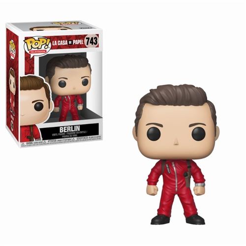 Figurine Funko Pop La Casa de Papel Berlin avec masque État correct - Funko reconditionné disponible sur Fnac
