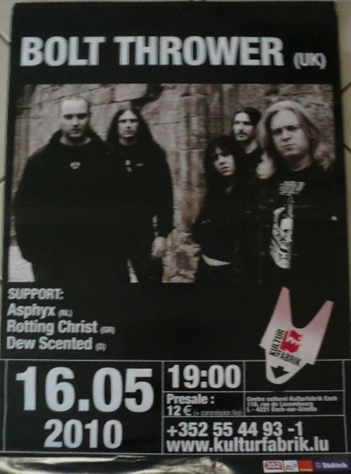 Acheter Bolt Thrower - 60x90 cm - AFFICHE / POSTER État correct - 25,99 € Bolt Thrower - 60x90 cm - AFFICHE / POSTER État correct - N/A reconditionné disponible sur Fnac