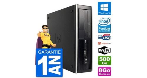 Pc hp 8300 elite sff intel g630 ram 8go disque dur 500go windows 10 wifi État correct - N/A reconditionné disponible sur Fnac
