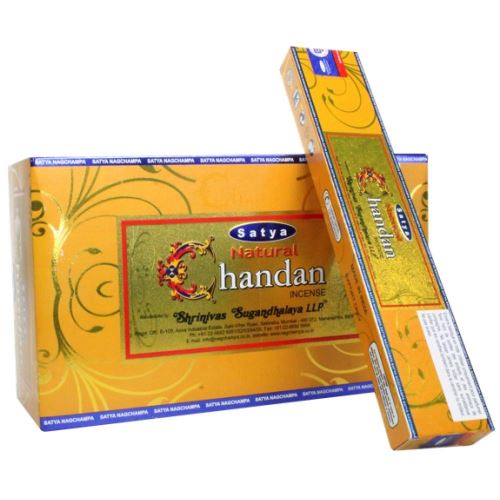 Encens natural serie satya - chandan - 15 grs - lot de 12 boites État correct - N/A reconditionné disponible sur Fnac