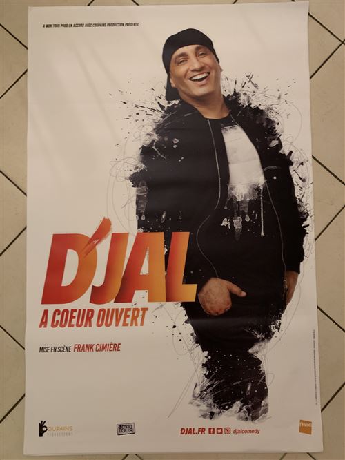 D'JAL - A Coeur Ouvert - 70x100cm - Affiche État correct - N/A reconditionné disponible sur Fnac