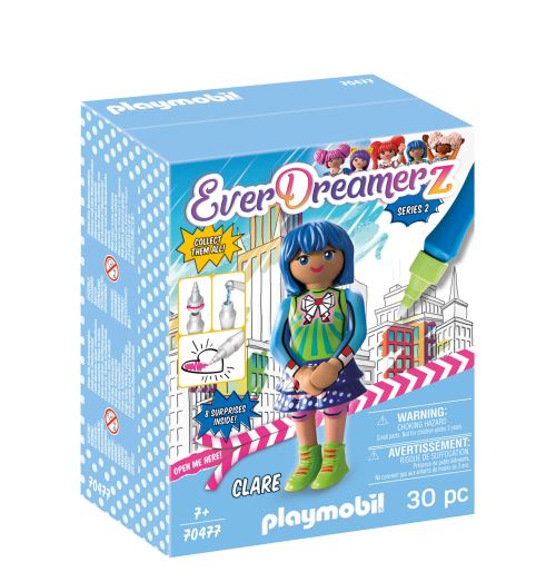 Acheter Playmobil Everdreamerz 70477 Clare Le Monde de la BD État correct - 16,00 € Playmobil Everdreamerz 70477 Clare Le Monde de la BD État correct - Playmobil reconditionné disponible sur Fnac
