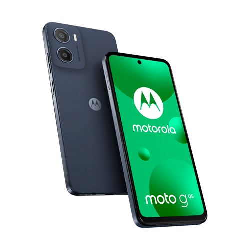 Smartphone Motorola Moto G05 6.67"" Double SIM 256 Go Bleu denim État correct - Motorola reconditionné disponible sur Fnac