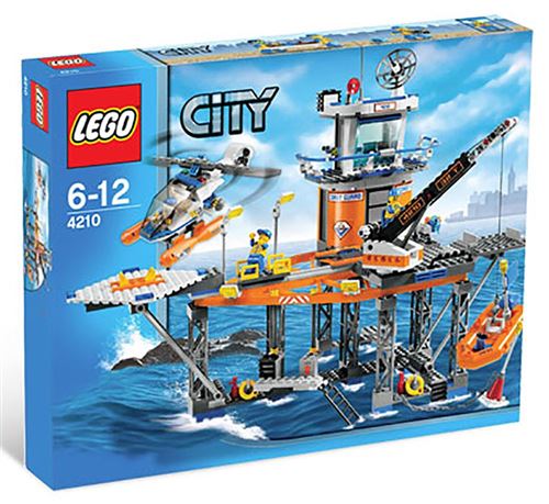 LEGO® City 4210 La plate forme des garde côtes État correct - N/A reconditionné disponible sur Fnac