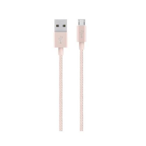 Câble Belkin Premium Micro-USB Rose Gold État correct - Belkin reconditionné disponible sur Fnac