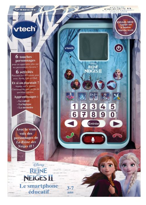 Acheter Smartphone éducatif Vtech Disney La Reine des Neiges 2 État correct - 24,18 € Smartphone éducatif Vtech Disney La Reine des Neiges 2 État correct - VTech reconditionné disponible sur Fnac