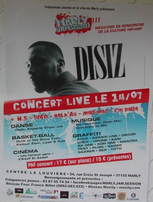 Disiz - 60x80 cm - AFFICHE / POSTER État correct - N/A reconditionné disponible sur Fnac