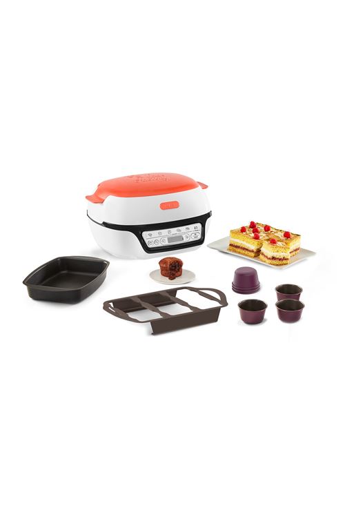Machine à gâteaux Tefal  Cake Factory Tutti Frutti KD804510 État correct - Tefal reconditionné disponible sur Fnac