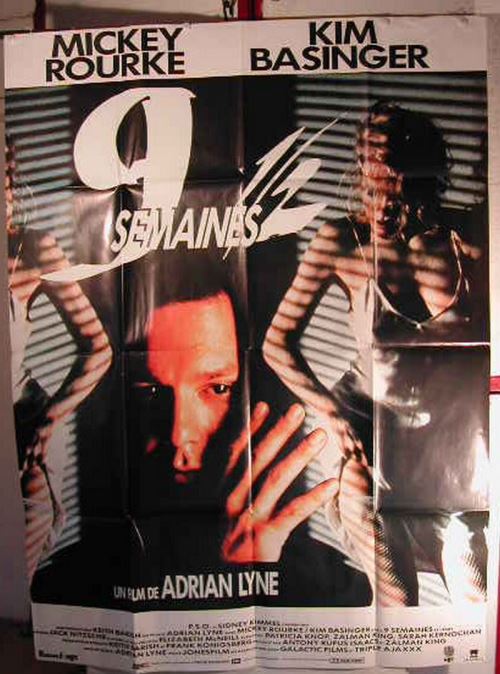 9 Semaines 1/2 - affiche pliée - 118x160 cm - AFFICHE / POSTER État correct - N/A reconditionné disponible sur Fnac
