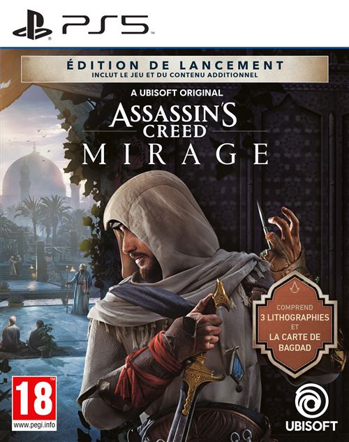 Acheter Assassin's Creed Mirage Launch Edition PS5 État correct - 22,37 € Assassin's Creed Mirage Launch Edition PS5 État correct - Ubisoft reconditionné disponible sur Fnac