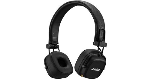Acheter Casque sans fil Bluetooth Marshall Major IV Noir État correct - 83,78 € Casque sans fil Bluetooth Marshall Major IV Noir État correct - Marshall reconditionné disponible sur Fnac