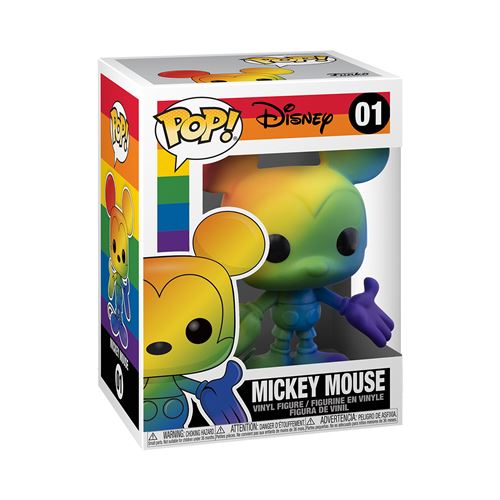 Acheter Figurine Funko Pop Disney Pride Mickey Mouse Rainbow État correct - 17,43 € Figurine Funko Pop Disney Pride Mickey Mouse Rainbow État correct - Funko reconditionné disponible sur Fnac