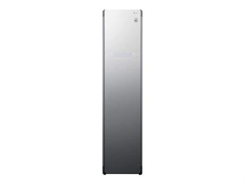 LG Styler S3MFC - Armoire-séchoir - WiFi - largeur : 44.5 cm - profondeur : 58.4 cm - hauteur : 185 cm - chargement frontal - gris avec porte en miroir - État correct LG sur Fnac