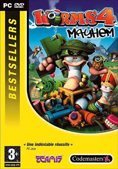 Acheter Worms 4 - Mayhem État correct - 16,00 € Worms 4 - Mayhem État correct - Codemasters reconditionné disponible sur Fnac