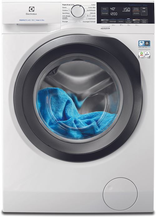 Lave-linge séchant Electrolux EW7W3930SP Blanc Reconditionné État correct - Electrolux reconditionné disponible sur Fnac