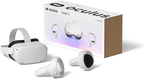 Casque Oculus Quest 2 128GB Réalité virtuelle VR État correct - N/A reconditionné disponible sur Fnac